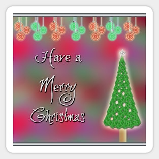 Merry Christmas Sticker